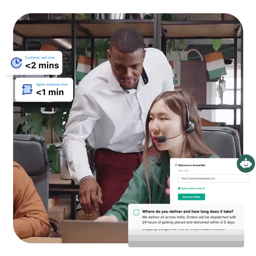 Shared WhatsApp support inbox